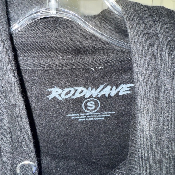 Rod Wave “For The Fans Love is War” tour hoodie black - Picture 3 of 3